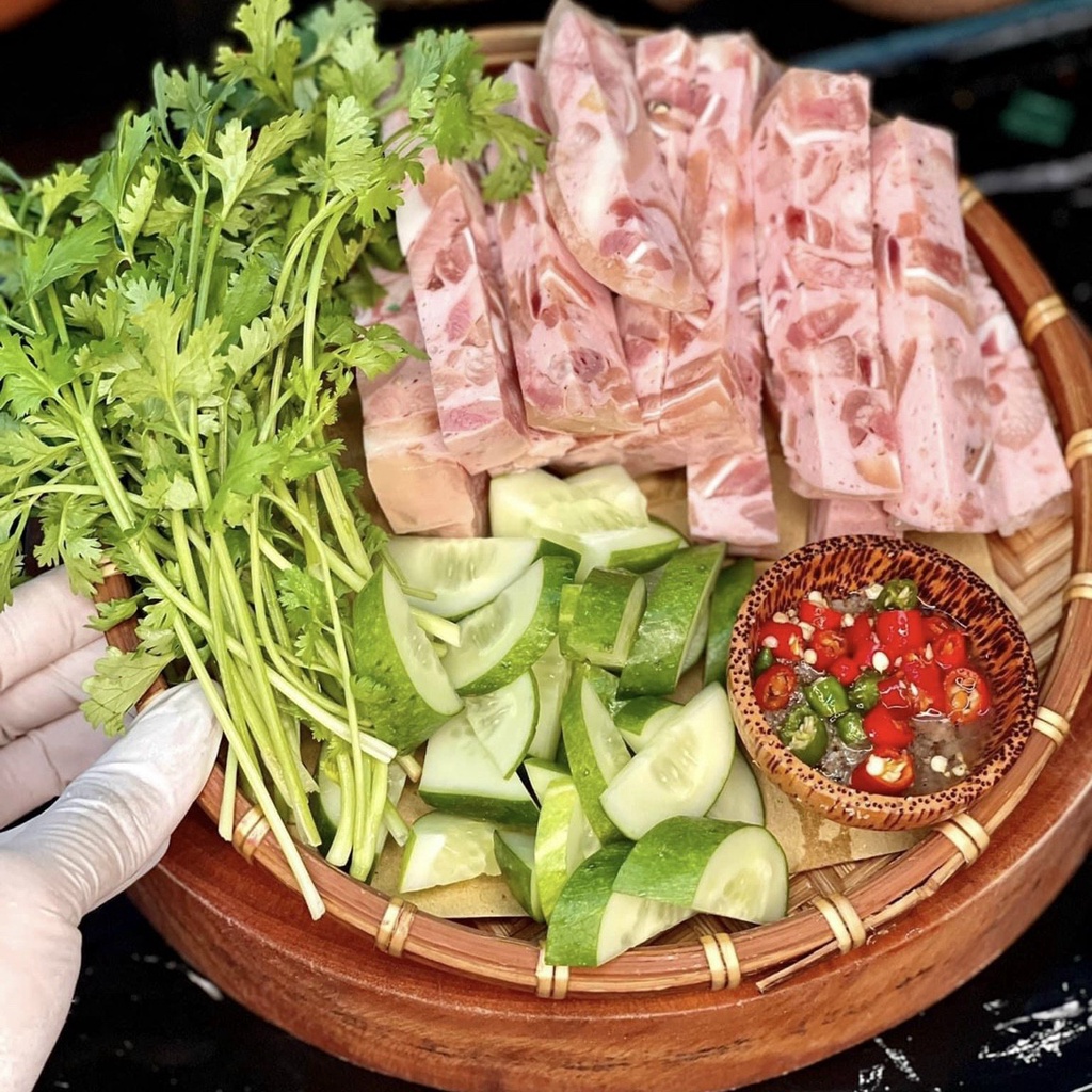 Combo chả lụa chả gân đặc sản Mỹ Tho 500gr | BigBuy360 - bigbuy360.vn