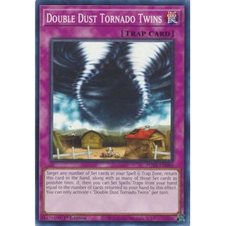 Thẻ bài yugioh double dust tornado twins - pote-en080 - common 1st edition