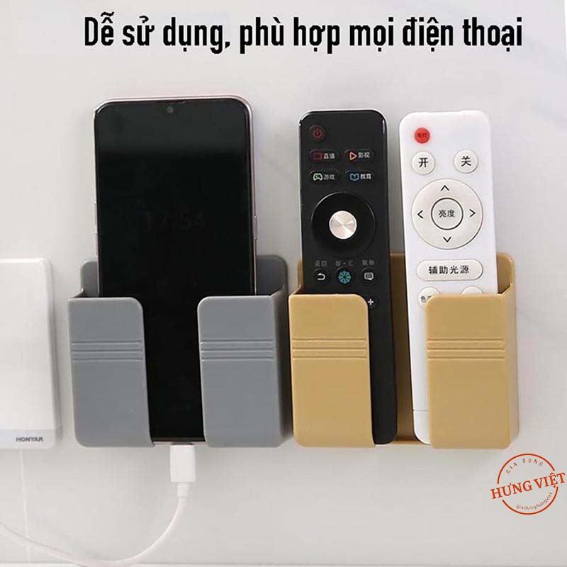 Giá đỡ điện thoại, Kệ để điện thoại dán tường size to  [KE DIEN THOAI]