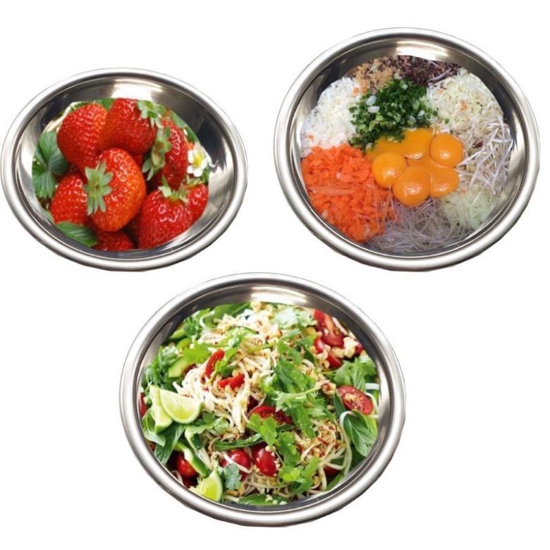CHẬU INOX HOÀNG GIA- CHẬU TRỘN - LẺ BẰNG GÍA SỈ