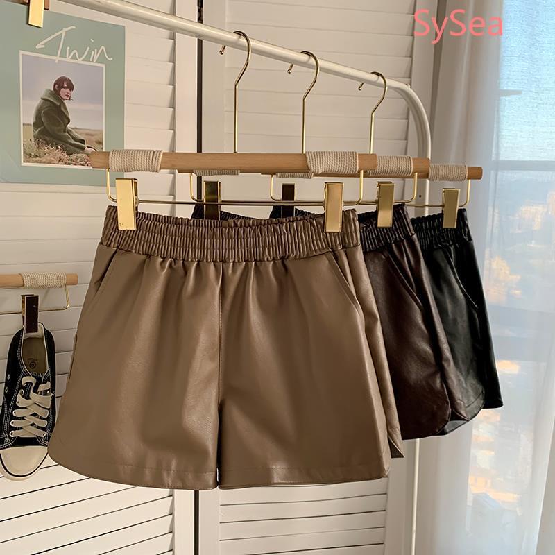 Quần Short Da Plus size Thời Trang Mùa Hè Dành Cho Nữ