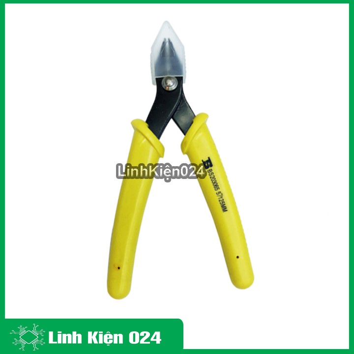 Kìm Cắt Chân Linh Kiện Bosi BS203065 5inch/125mm (Lưỡi Mỏng)