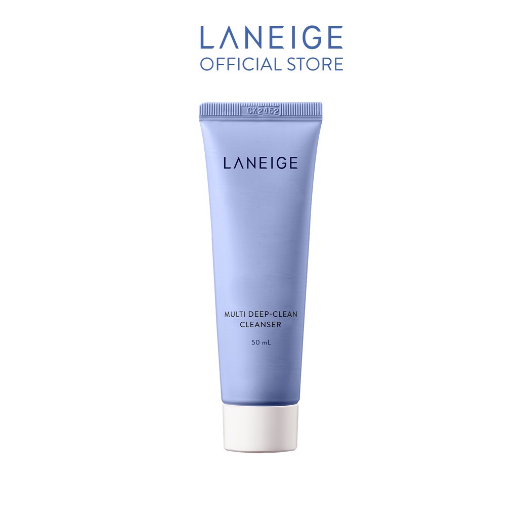 [GRO GIFT] Sữa rửa mặt làm sạch sâu đa chức năng Laneige Multi Deep Clean Cleanser 50Ml