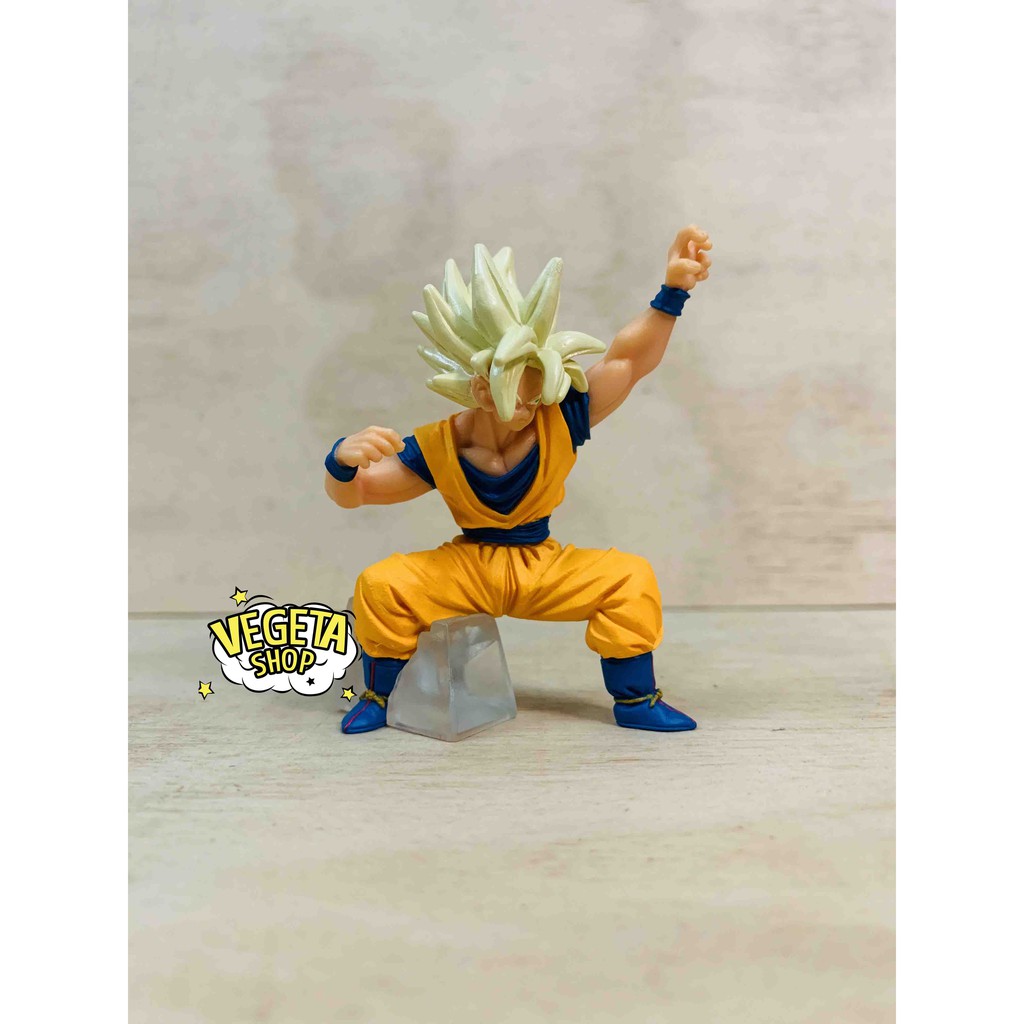 Mô hình Dragon Ball - SonGoku Goku SSJ - Gashapon HG - Chính hãng Bandai - Cao 9cm