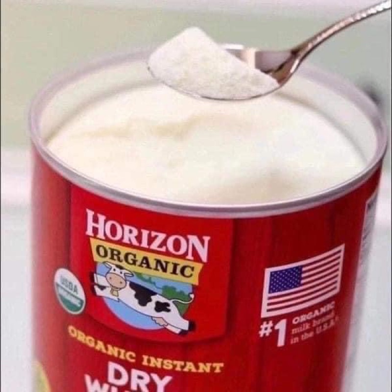 Sữa Horizon Organic Dry Whole Milk Date24- Sữa tươi dạng bột hữu cơ Organic Horizon 870gr