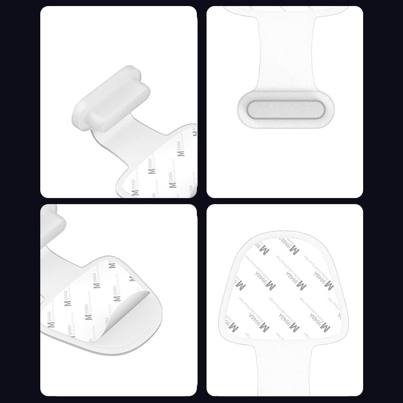 Vỏ Bọc Silicon Chống Bụi Chống Nước Thông Dụng Cho Cổng Sạc Điện Thoại Apple Android Type C