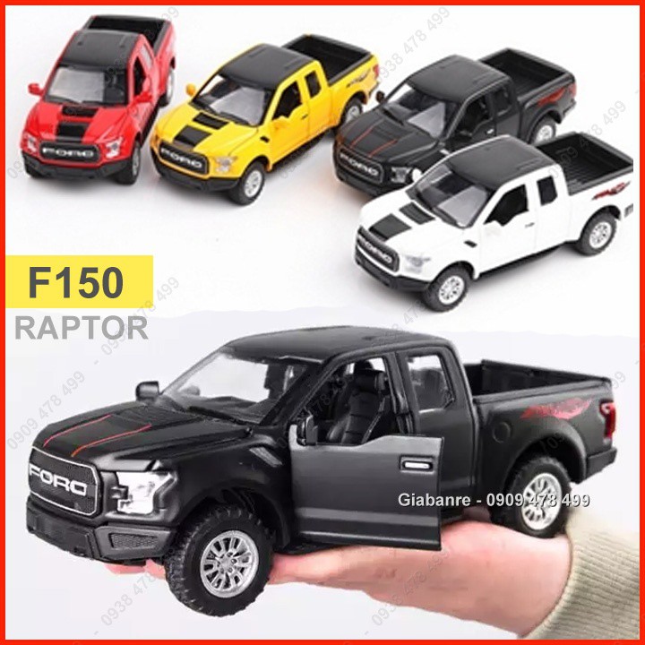 Xe Mô Hình Kim Loại Bán Tải Ford F150 Tỉ Lệ 1:32  - MiniAuto - 9707