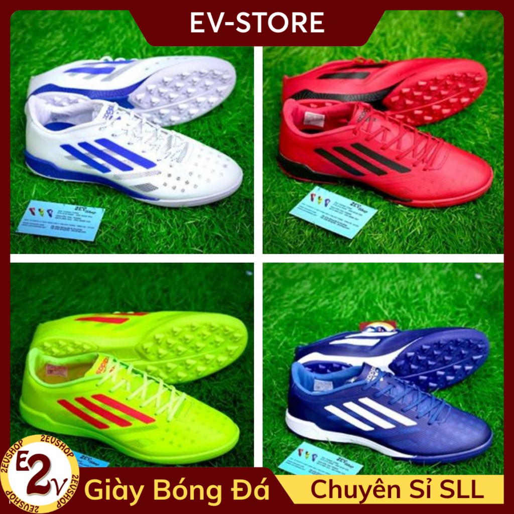 Giày Đá Bóng 𝗧𝗙 𝗔𝗱𝗶𝗱𝗮𝘀 𝗙𝟱𝟬 Đủ Màu Đã Khâu Đá Bóng Nam Cao Cấp