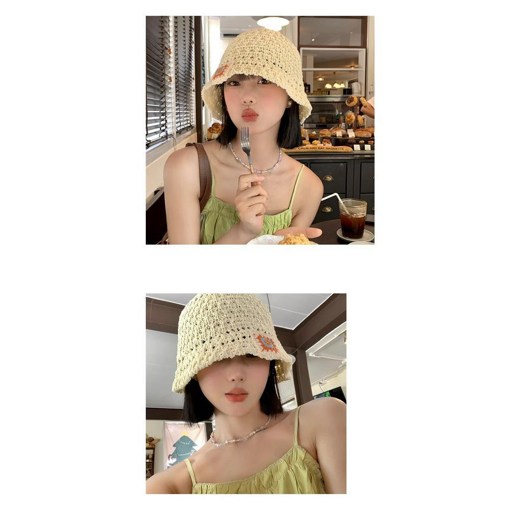 Nón Tai Bèo Chống Nắng Thoáng Khí Phong Cách Hàn Quốc Dễ Phối Đồ Thời Trang Mùa Hè Cho Nữ