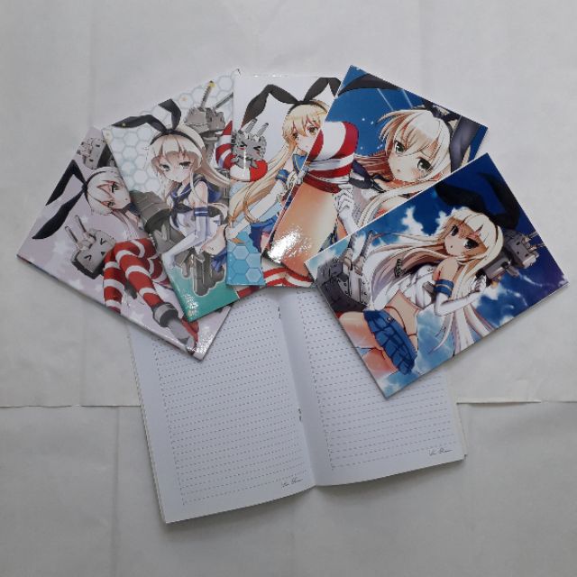 Tập vở anime KANTAI COLLECTION combo 2 quyển