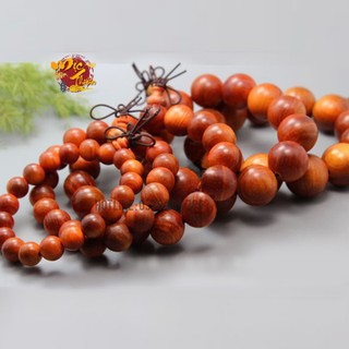 (Đủ size) VÒNG TAY PHONG THỦY GỖ HUYẾT RỒNG (Hàng Gỗ Đẹp cai cấp)