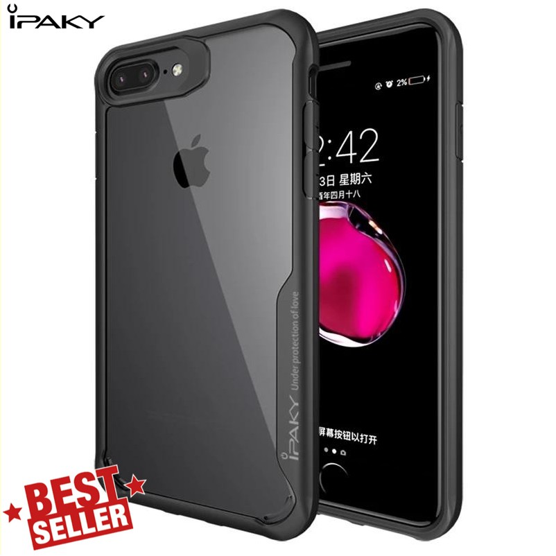 Ipaky Ốp Lưng Trong Suốt Cho Iphone 7 Plus 8 Plus