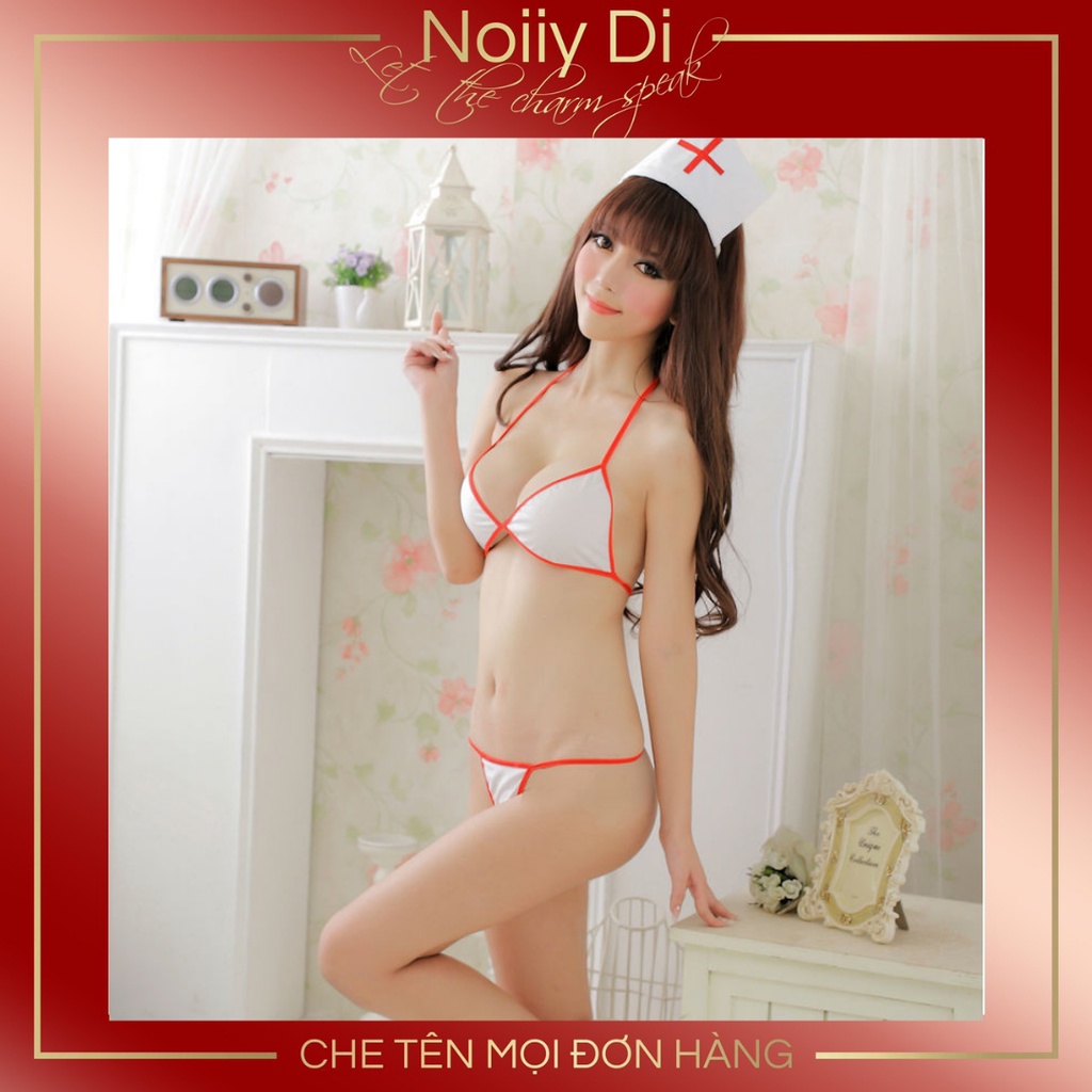 Đồ Ngủ Cosplay Y Tá Sexy, Quyến Rũ. Đồ Ngủ Gợi Cảm Đủ Phụ Kiện Cả Mũ FREE SIZE | BigBuy360 - bigbuy360.vn