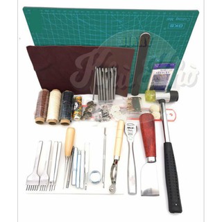 BỘ DỤNG CỤ LÀM ĐỒ DA CAO CẤP 42 MÓN
