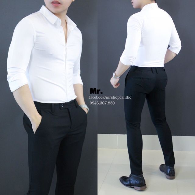 Áo sơ mi nam, áo sơ mi nam công sở, áo sơ mi nam hàn quốc , áo sơ mi trắng