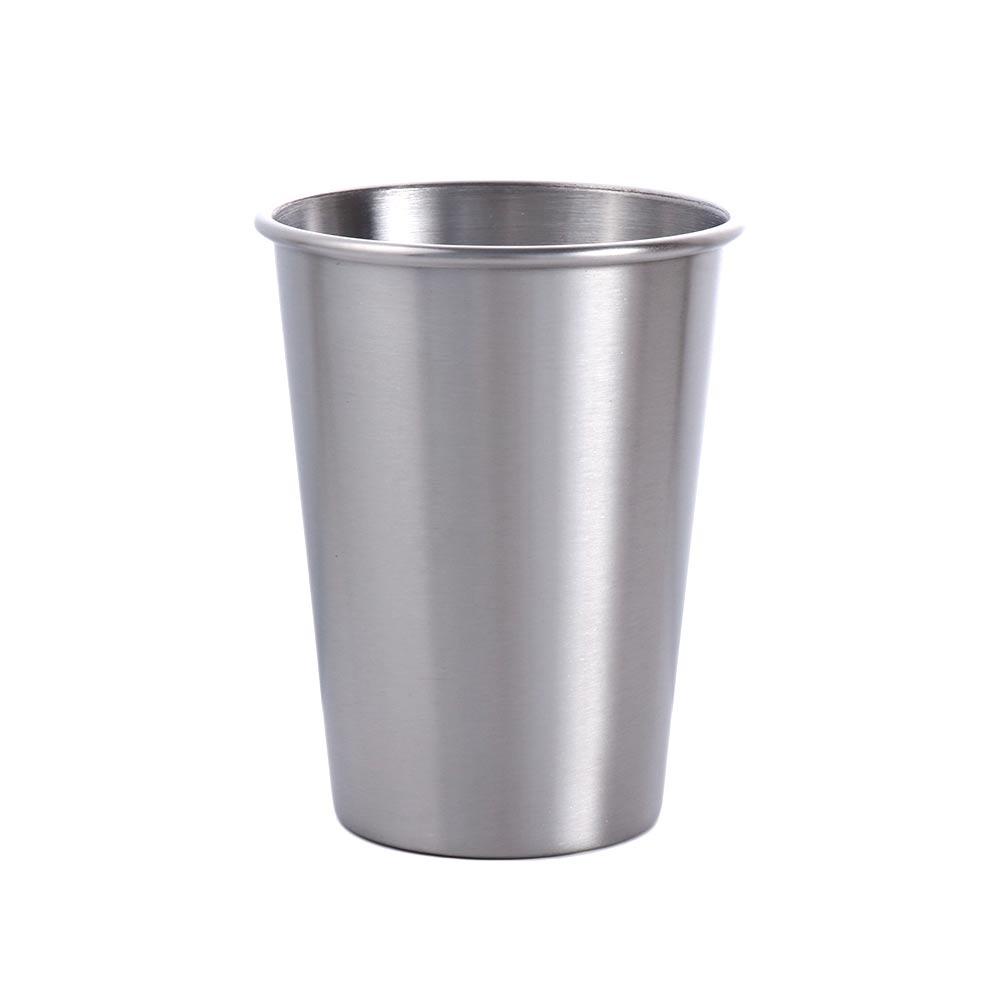 IVORY Cốc Uống Nước Bằng Thép Không Gỉ Tiện Dụng Mang Theo Du Lịch Cắm Trại