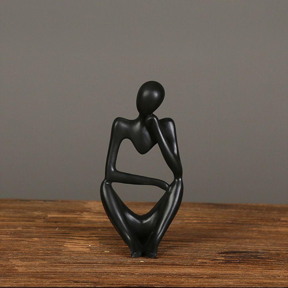 Mô Hình Tượng Người SUENIN The Thinker Nghệ Thuật Để Bàn Trang Trí Nhà Cửa / Văn Phòng