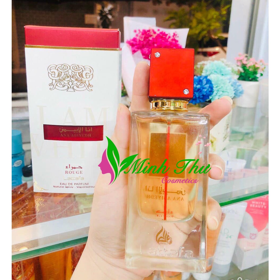 Nước hoa Dubai Ana Abiyedh Rouge Eau de Parfum by Lattafa