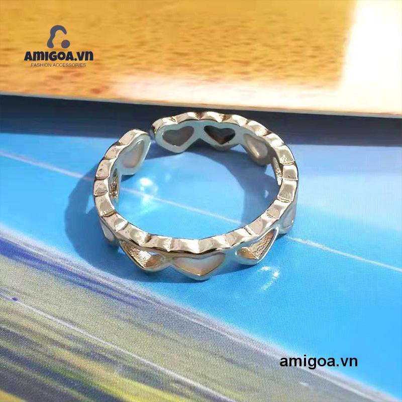 Nhẫn Hình Trái Tim Phát Quang Có Thể Điều Chỉnh Sáng Tạo