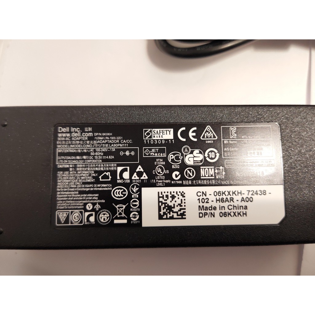 Sạc laptop Dell Chân kim bé . Hàng zin, chất lượng cao. Có bộ cục chống sốc điện đảm bảo an toàn cho máy