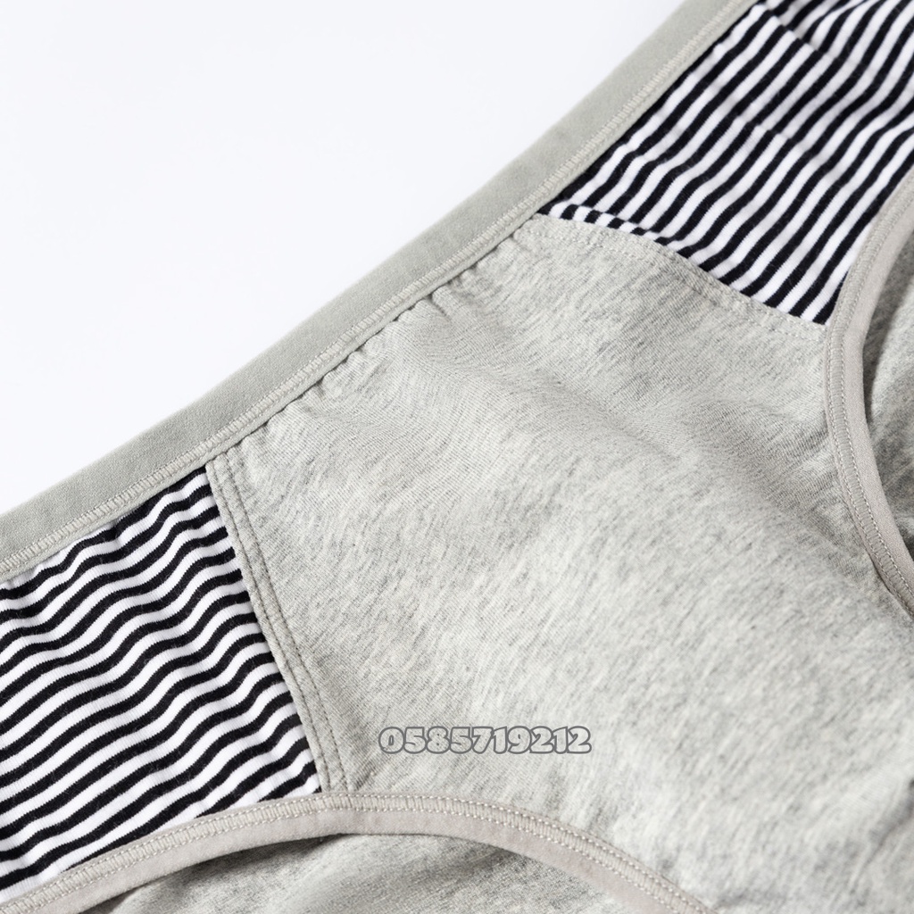 Quần sịp quần lót tam giác nam kẻ cotton Hanosimex- Hàng chính hãng Việt Nam chất lượng cao