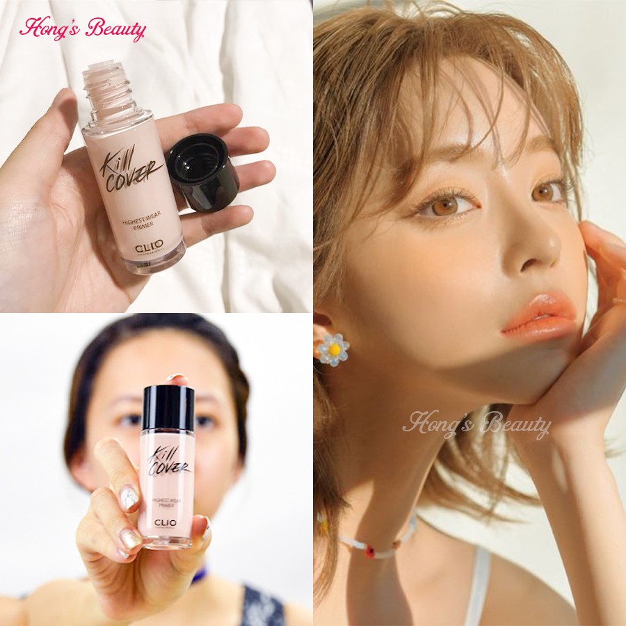 Kem lót Clio Kill Cover Highest Wear Primer nâng tone, bảo vệ da - HONGS BEAUTY | BigBuy360 - bigbuy360.vn