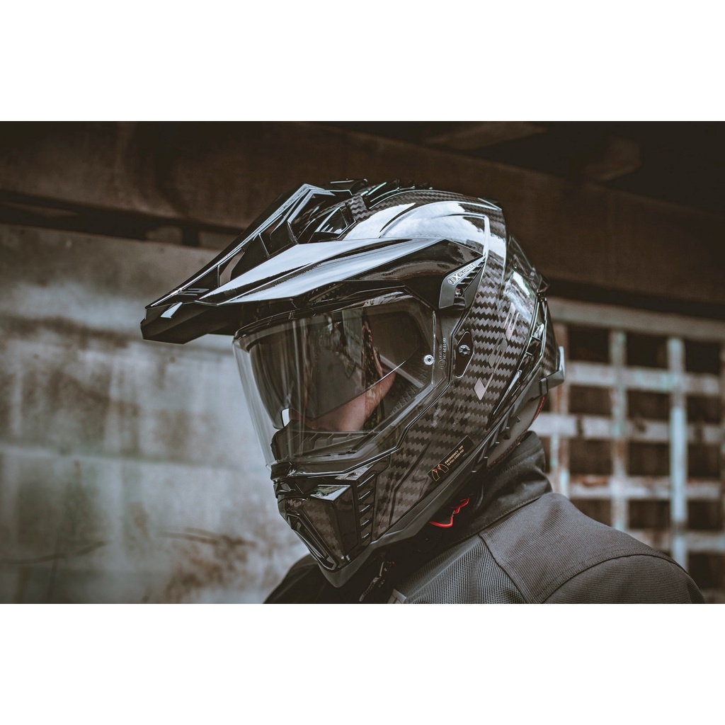 Mũ bảo hiểm fullface 2 kính Dual Sport LS2 MX701 C Explorer