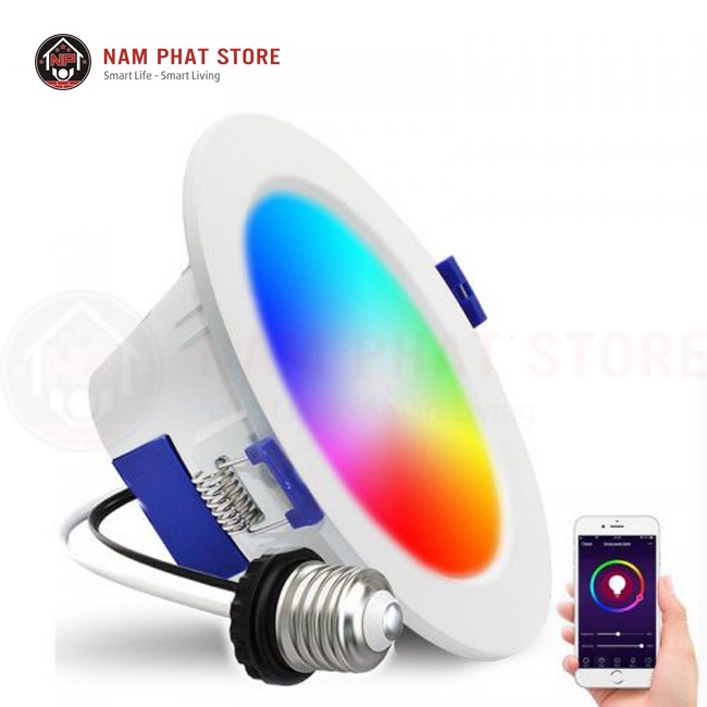 Đèn Led âm trần RGB thông minh TUYA SCL01