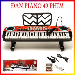 🎸 Freeship 🎸 Đàn Piano - Đàn Điện Tử 49 Phím Kèm mic Đàn Piano Cho Bé Nhiều Chức Năng