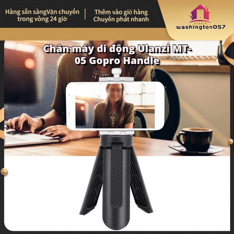 Có thể bán buôn Ulanzi MT-05 Mini Folding 1/4 '' Screw Điện thoại thông minh Hành động Phụ kiện chân máy ảnh cho GoPro Hàng giao ngayWashington057