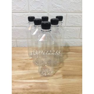 COMBO 50 CHAI NHỰA VUÔNG 500ML