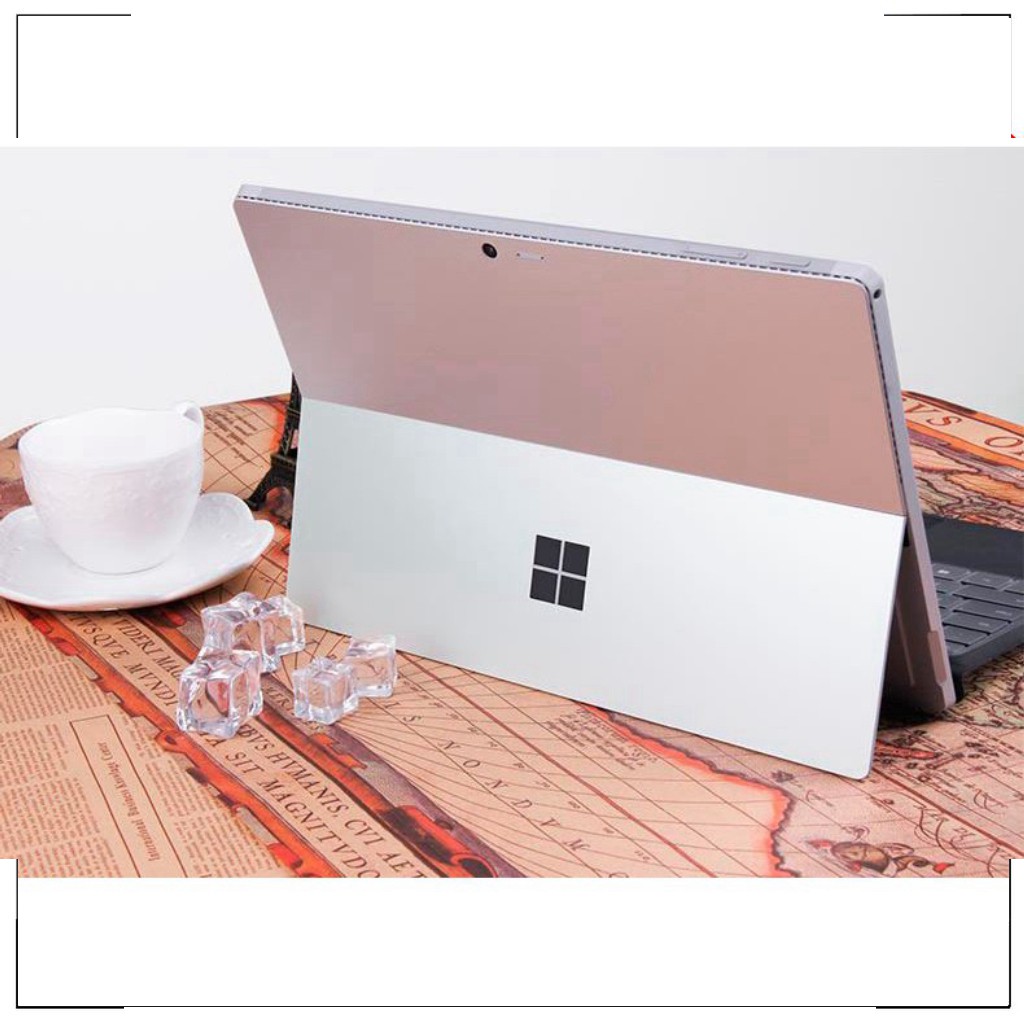 Bộ dán mặt lưng Surface Pro 3, Pro 4, Pro 5,6(2017/2018) chính hãng JRC