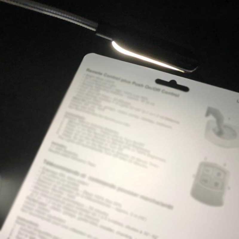 Đèn LED Đọc Sách Mini Tiết Kiệm Năng Lượng Sạc Cổng USB Có Thể Gập Lại Cho Phòng Ngủ / Phòng Tắm / Nhà Bếp