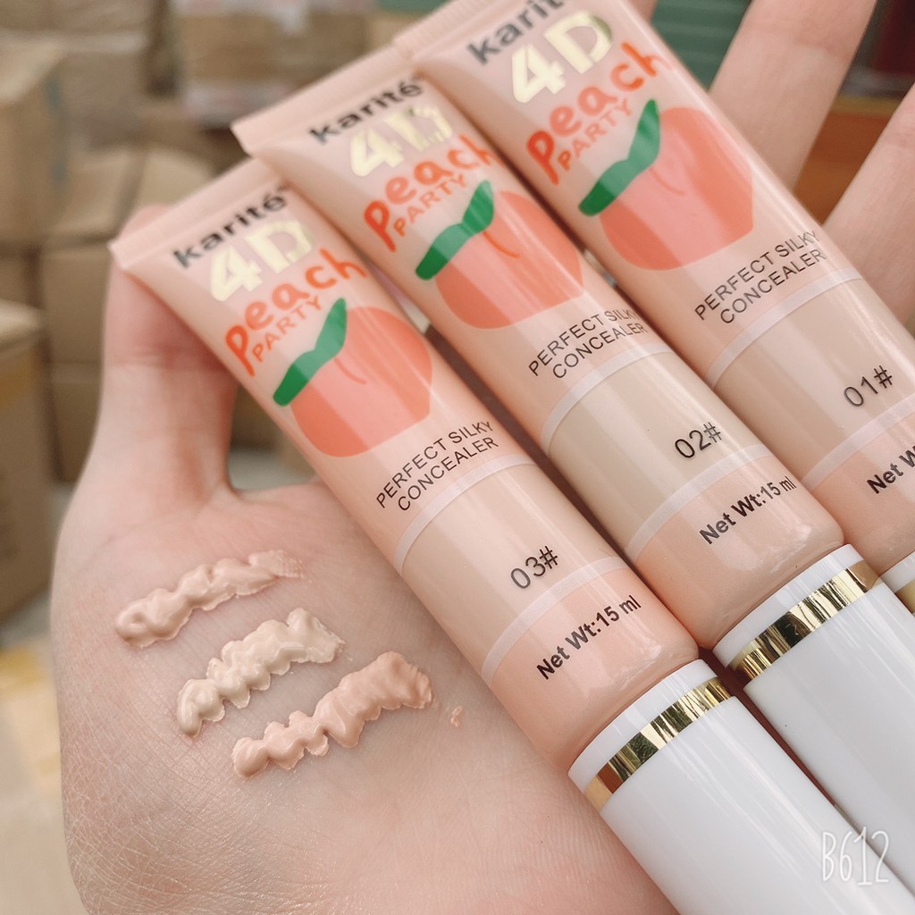 Kem nền che khuyết điểm 4D Peach của kissbeauty P405 | BigBuy360 - bigbuy360.vn