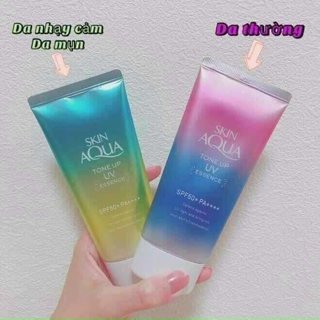 TINH CHẤT CHỐNG NẮNG HIỆU CHỈNH MÀU DA SUNPLAY SKIN AQUA TONE UP UV