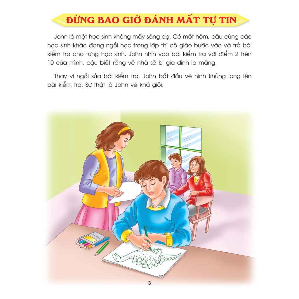 Sách - Giáo Dục Nhân Cách Cho Học Sinh – Tự Tin