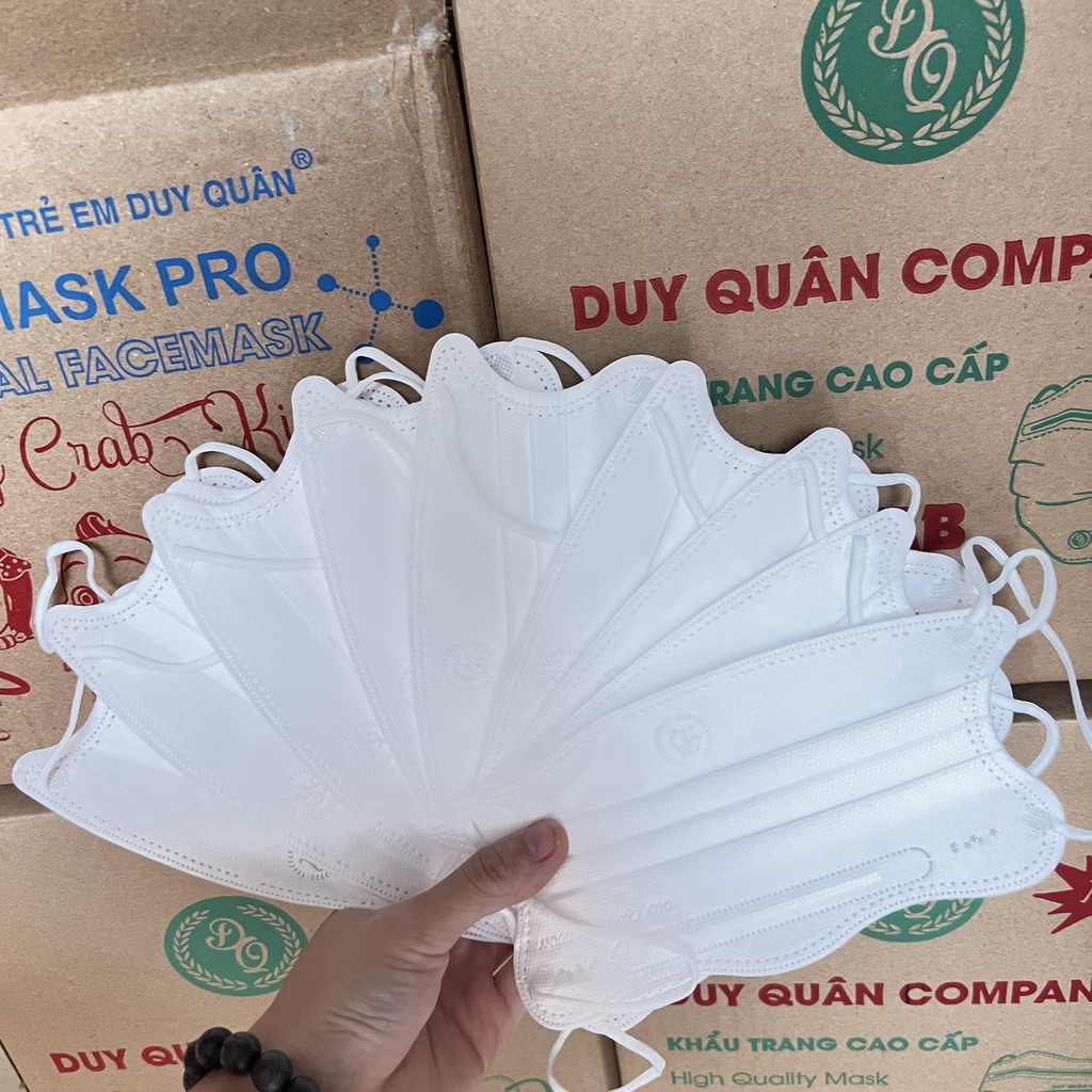 [MẪU HÓT]Combo 50 Chiếc Khẩu Trang King Cua Con Cua Duy Quân Người Lớn Nhiều Màu Dày Dặn Ôm Mặt
