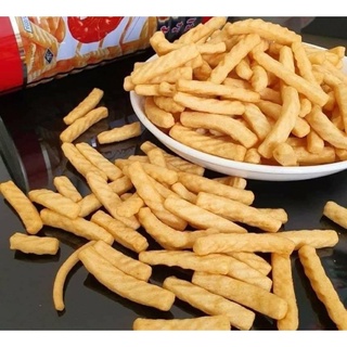 Snack Tôm Hanami Thái Lan Hanami Prawn Crackers (Lon 110g-bạc)