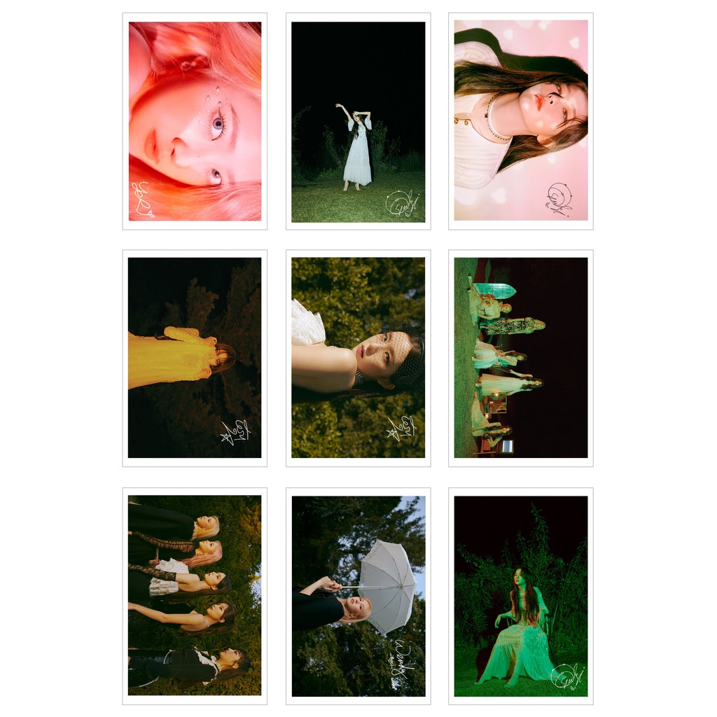 Lomo Card Ảnh RED VELVET - THE REVE FINALE - Psycho ( 54 ảnh)