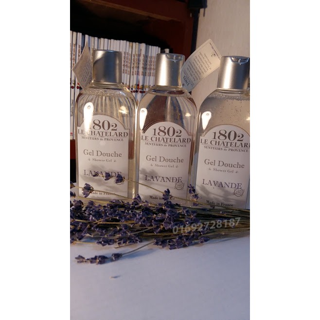 Sữa tắm oải hương của Le Chatelard 1802.