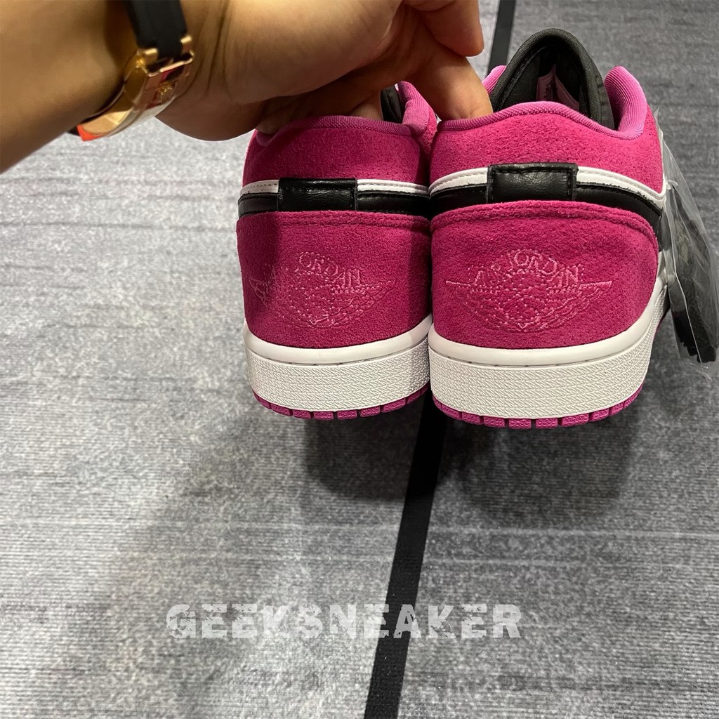 [GeekSneaker] Màu Chuẩn 🔥 Giày Jordan 1 Low Fuchsia “ Hồng Binz “ Cổ Thấp | BigBuy360 - bigbuy360.vn