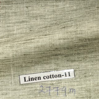 Vải linen look may áo sơ mi