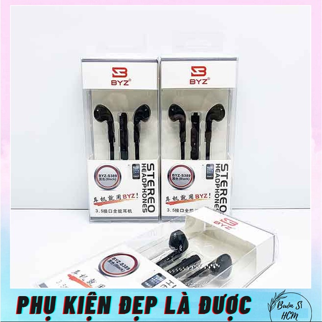 Tai Nghe BYZ S389 Dây Dẹt