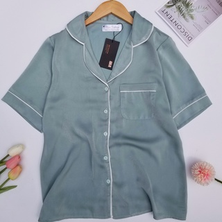 Bộ Ngủ Pijama Lụa - Đồ Mặc Nhà Chất Lụa Latin Ngọc Trai Cao Cấp