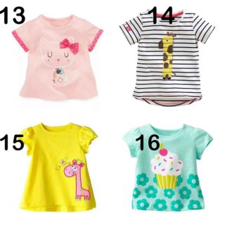 Set 2 Áo phông bé gái