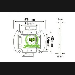 Nhân Led Chip Led 12V DC ( 20W, 30W, 50W, 100W ) đủ công suất