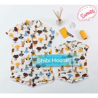 Bộ pyjama cặp mẹ và bé