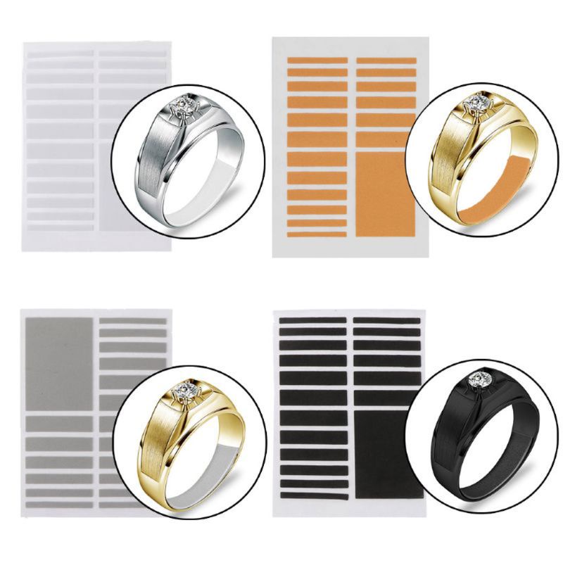 Bộ 10 Phụ Kiện Điều Chỉnh Kích Thước Nhẫn 6 Kích Cỡ