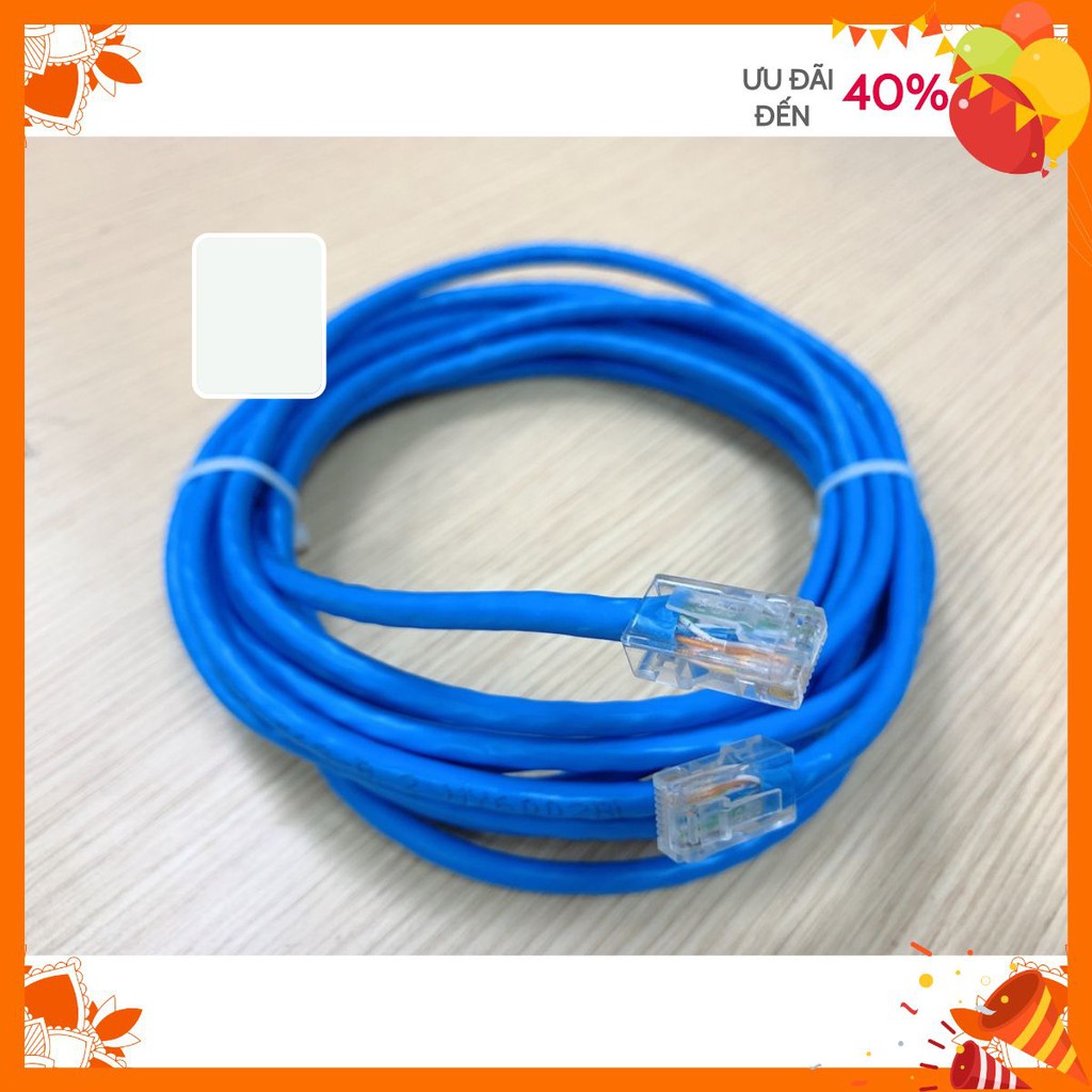 [SALE SỐC] DÂY MẠNG CAT6E Bấm Sẵn 2 đầu 1m 3m 5m 10m 15m 20m 25m 30m 35m 50m - Dây Cáp mạng lan chính hãng