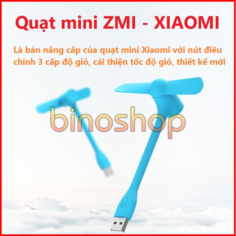 Quạt mini 3 cấp độ Zmi - Xiaomi